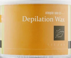 Warmes Wachs zur Enthaarung im Glas