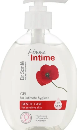 Waschgel für die Intimhygiene mit Milchsäure und Kamille