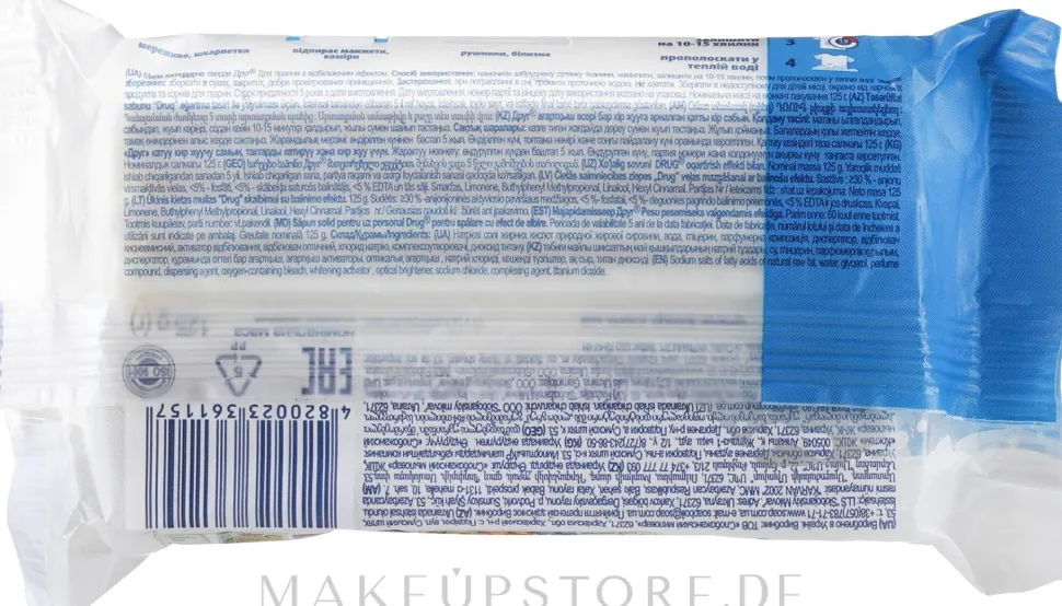 Waschseife mit Bleichwirkung