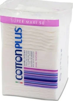 Wattepads, quadratisch, 50 Stk.