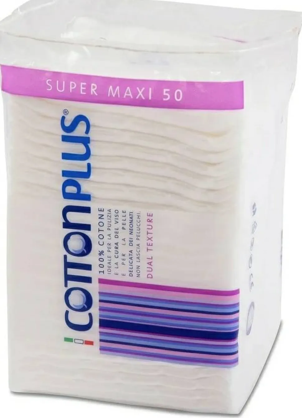 Wattepads, quadratisch, 50 Stk.