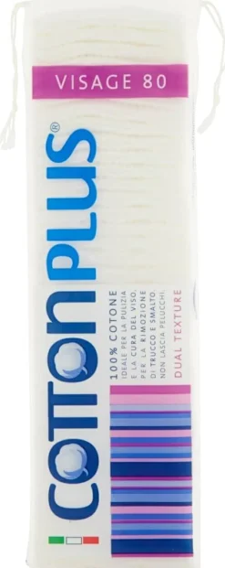 Wattepads, rund, 80 Stk