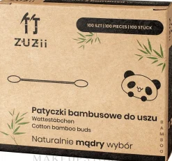 Wattestäbchen aus Bambus