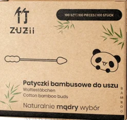 Wattestäbchen aus Bambus mit verschiedenen Spitzen