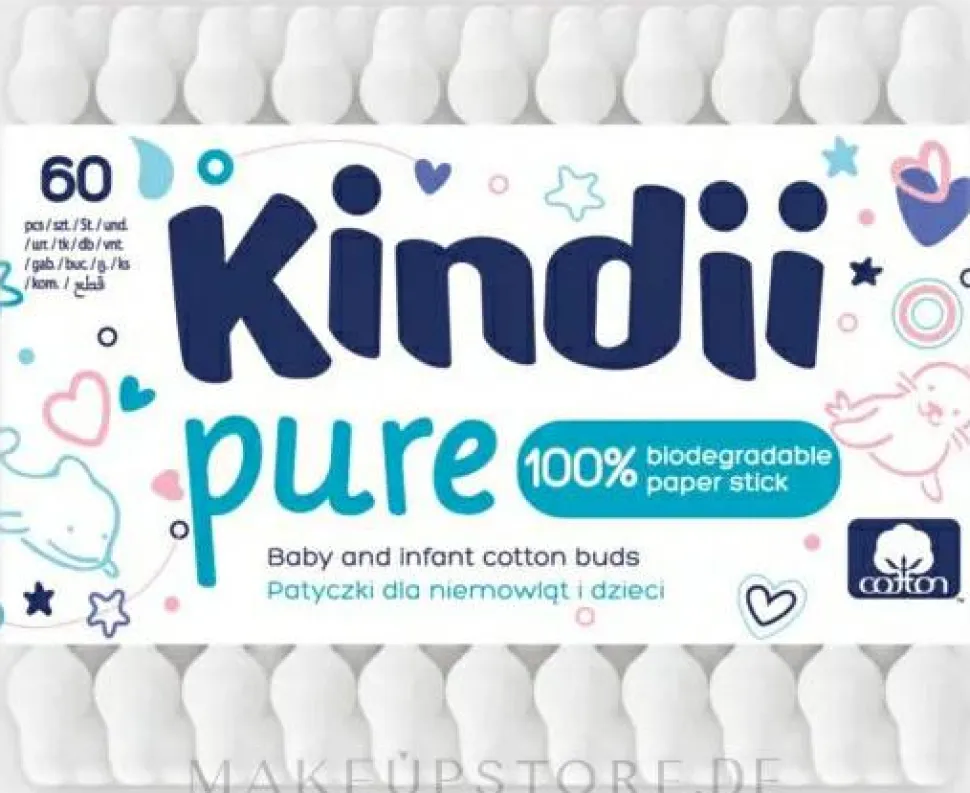 Wattestäbchen für Babies und Kinder 60 St.