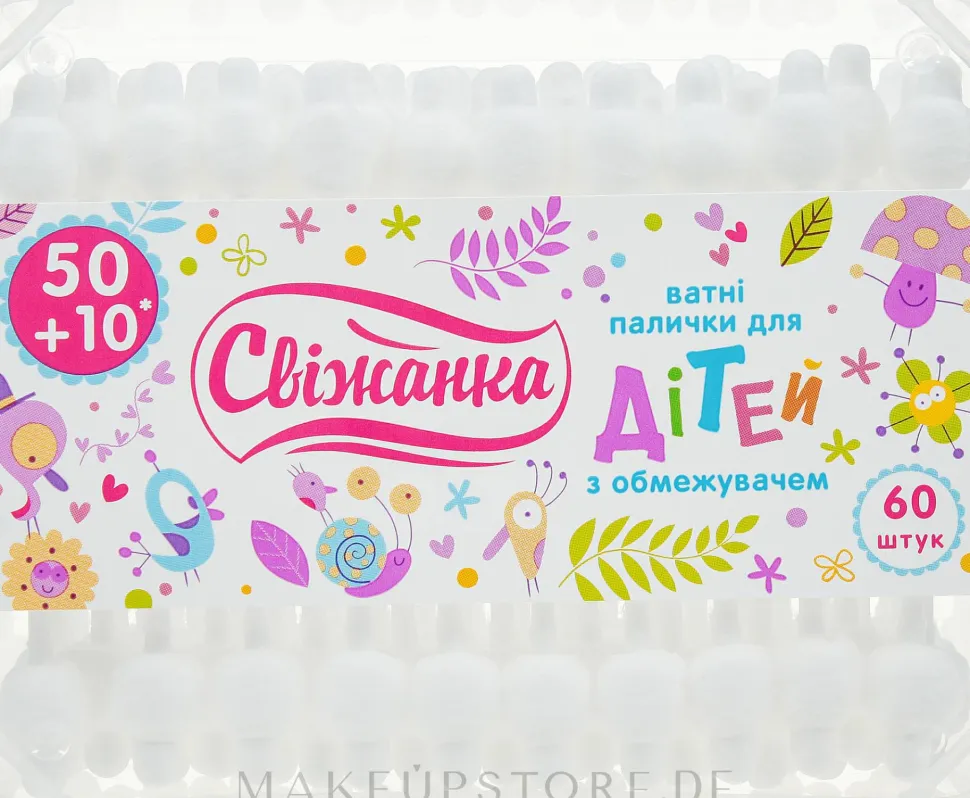 Wattestäbchen für Kinder 60 St.