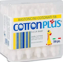 Wattestäbchen für Kinder, 56 Stk