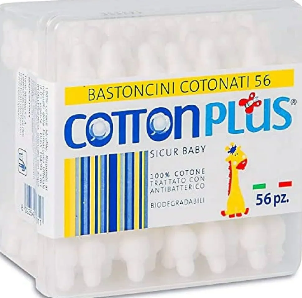 Wattestäbchen für Kinder, 56 Stk