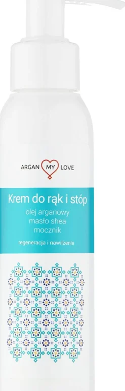 Weichmachende Creme für Hände und Füße mit Sheabutter und Urea