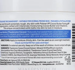 Weichmachende Kakaobutter für den Körper mit Vitamin E