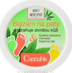 Weichmachender Fersenbalsam mit Cannabis
