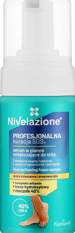 Weichmachendes Fußschaum-Serum