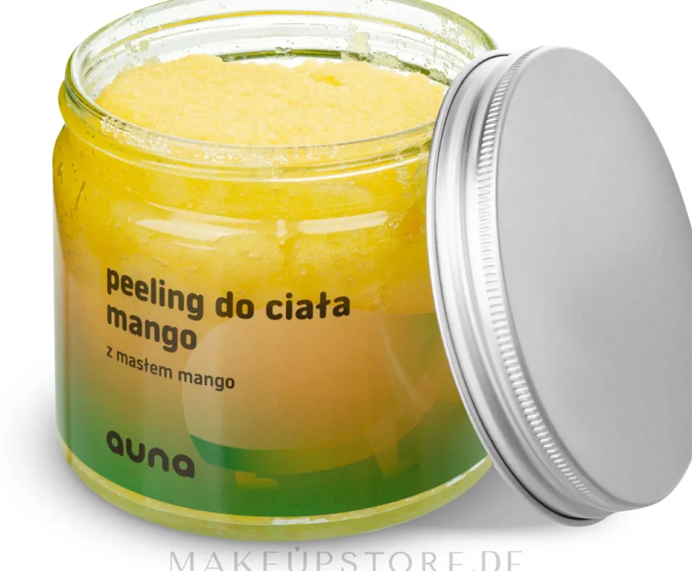 Weichmachendes Körperpeeling mit Mango