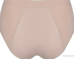 Wiederverwendbare Menstruationsslips beige Größe L