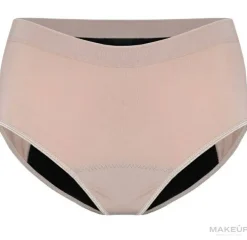 Wiederverwendbare Menstruationsslips beige Größe L
