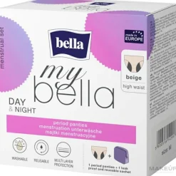 Wiederverwendbare Menstruationsslips beige Größe M