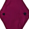 Wiederverwendbare Slipeinlagen mit Baumwolle Fuchsie mit Blumen