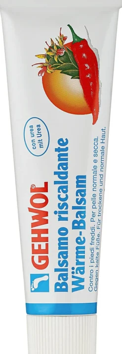 Wärmender Fußbalsam für trockene und normale Haut