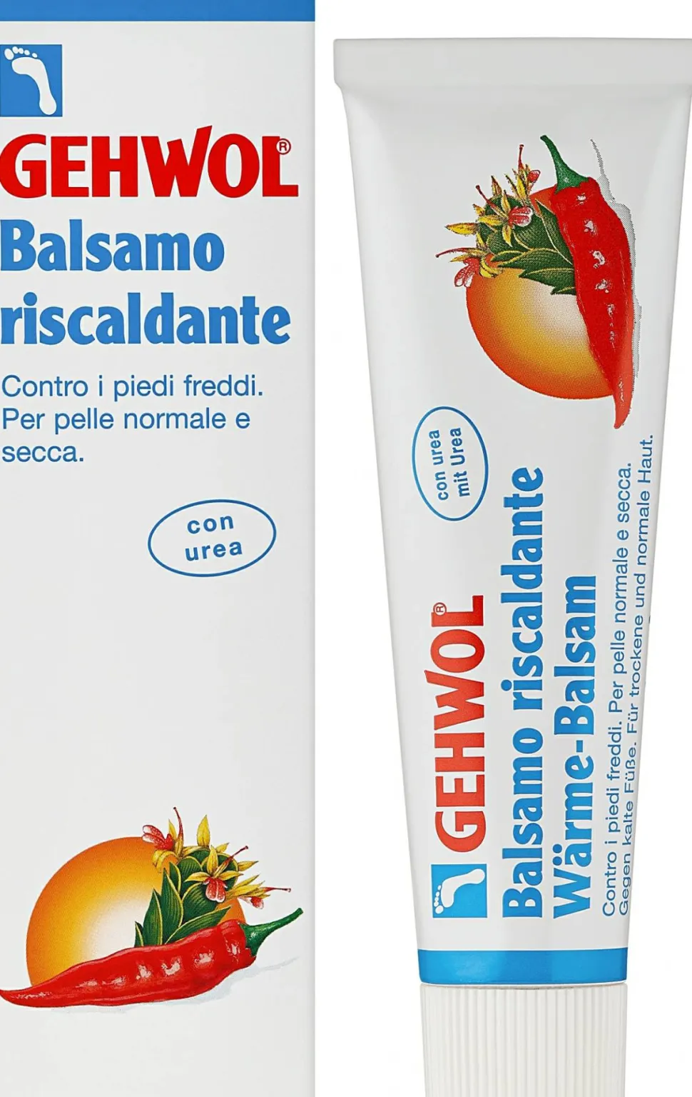 Wärmender Fußbalsam für trockene und normale Haut
