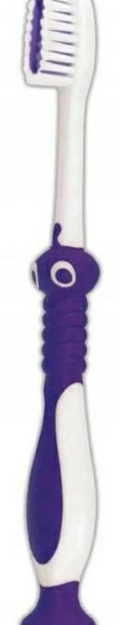 Zahnbürste M66 weich Dino weiß-violett