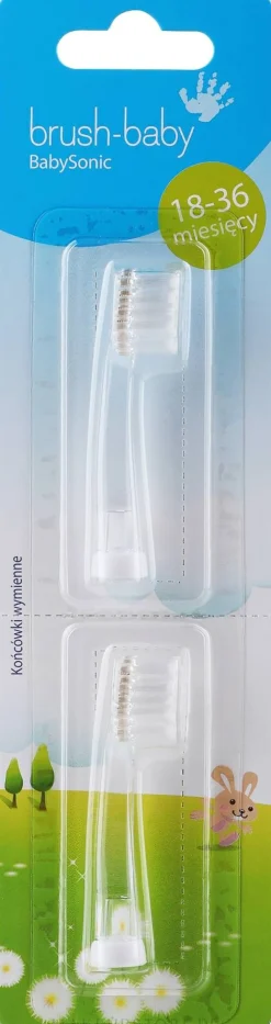 Zahnbürstenkopf für elektrische Zahnbürste BabySonic 18 bis 36 Monate