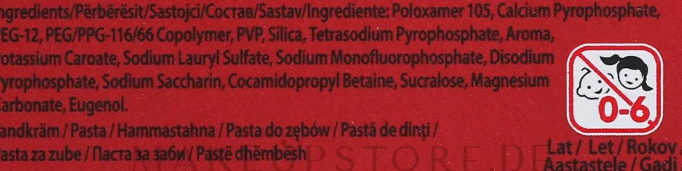 Zahnpasta