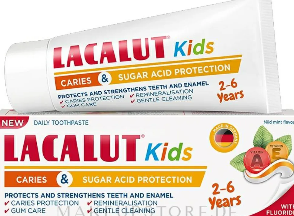 Zahnpasta für Kinder Karies- und Zucker-Säureschutz