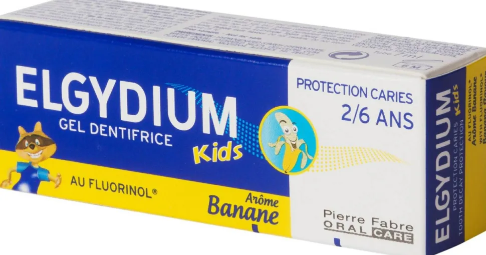 Zahnpasta für Kinder mit Bananeduft