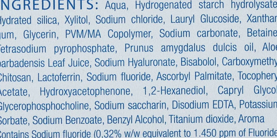 Zahnpasta mit Hyaluronsäure