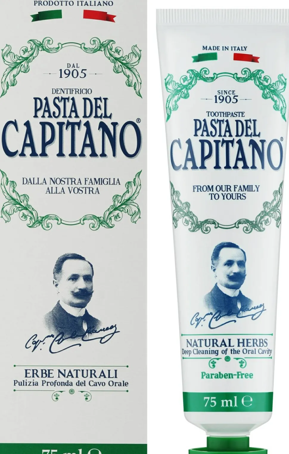 Zahnpasta mit Kräuterextrakten