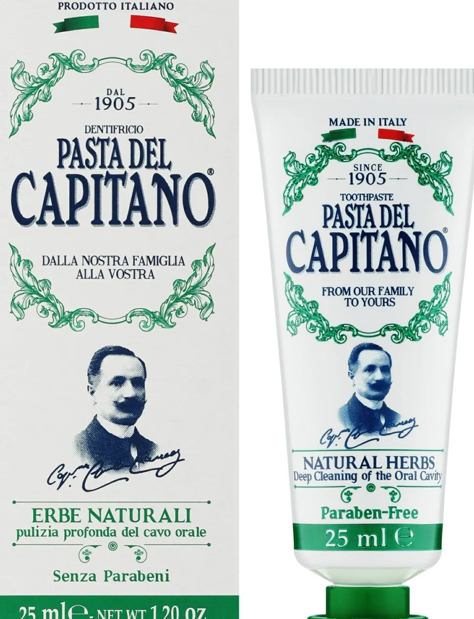 Zahnpasta mit Kräuterextrakten