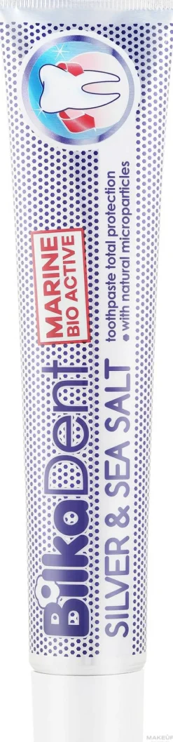 Zahnpasta Silber und Meersalz