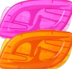 Zahnpflegeset orange und rot