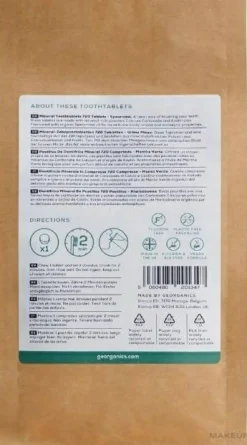 Zahnpflegetabletten Minze