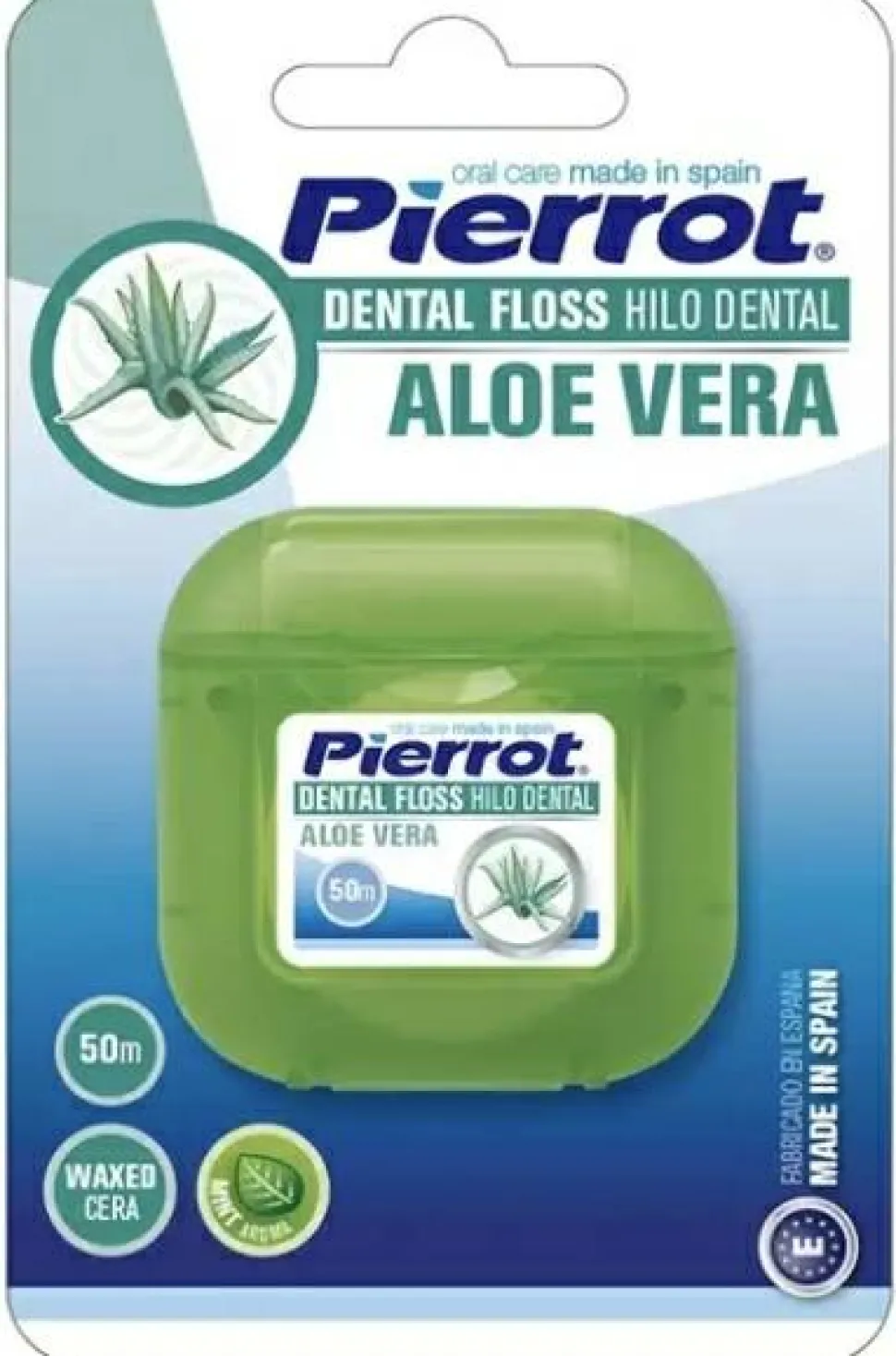 Zahnseide gewachst mit Aloe Vera Aroma