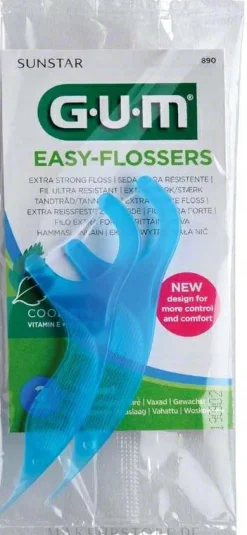 Zahnseide mit Fluorid 3 St.