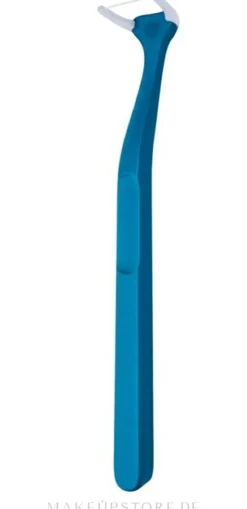 Zahnseide mit Halter blau