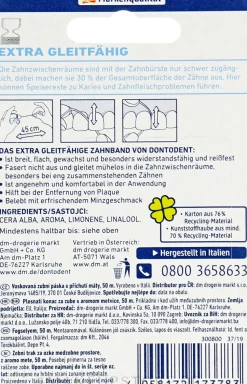 Zahnseide mit Minzgeschmack