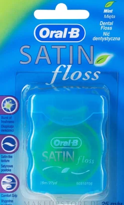 Zahnseide Satin mit Minzgeschmack 25 m