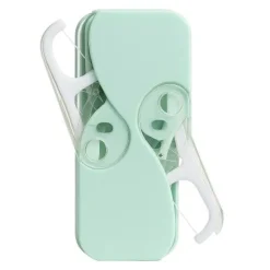 Zahnseide-Sticks, ausziehbar, mit doppelseitigem Spender, Minze