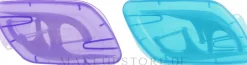 Zahnseide-Sticks + Box violett und blau
