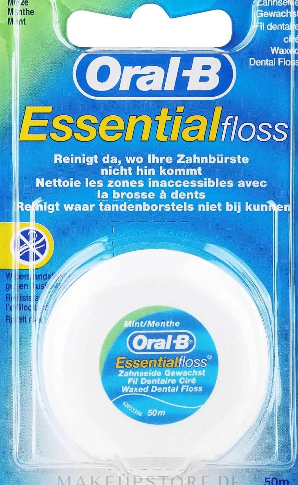 Zahnseide ungewachst 50 m