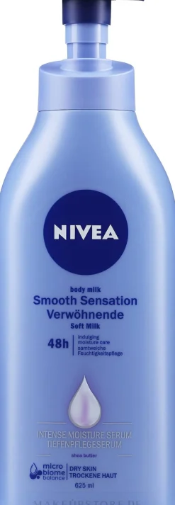 Zarte Körpermilch für trockene Haut