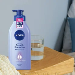 Zarte Körpermilch für trockene Haut