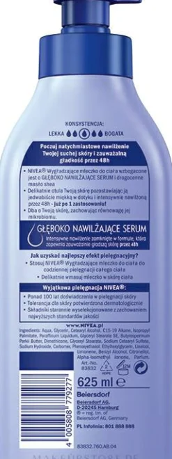 Zarte Körpermilch für trockene Haut