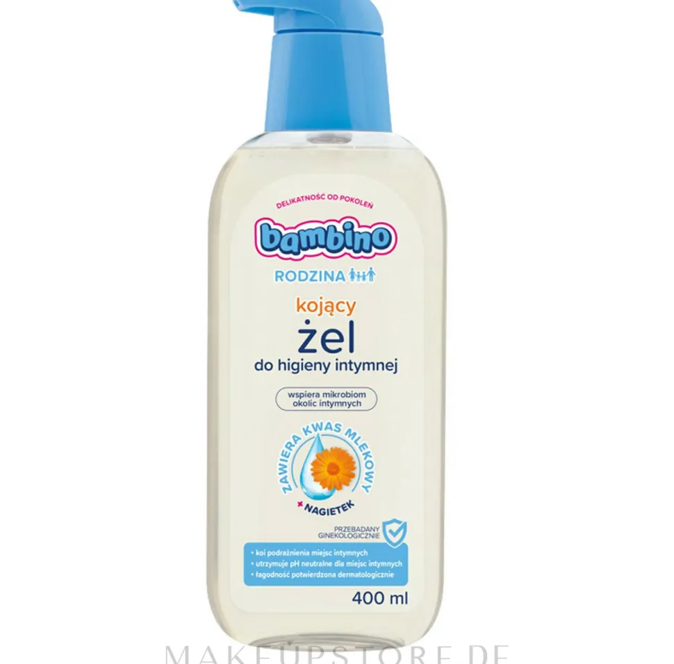 Zartes Beruhigungsgel für die Intimhygiene