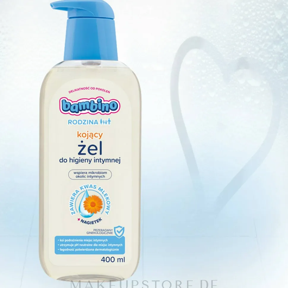 Zartes Beruhigungsgel für die Intimhygiene