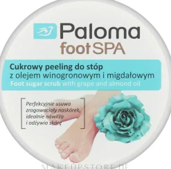 Zucker-Fußpeeling mit Traubenkern- und Mandelöl