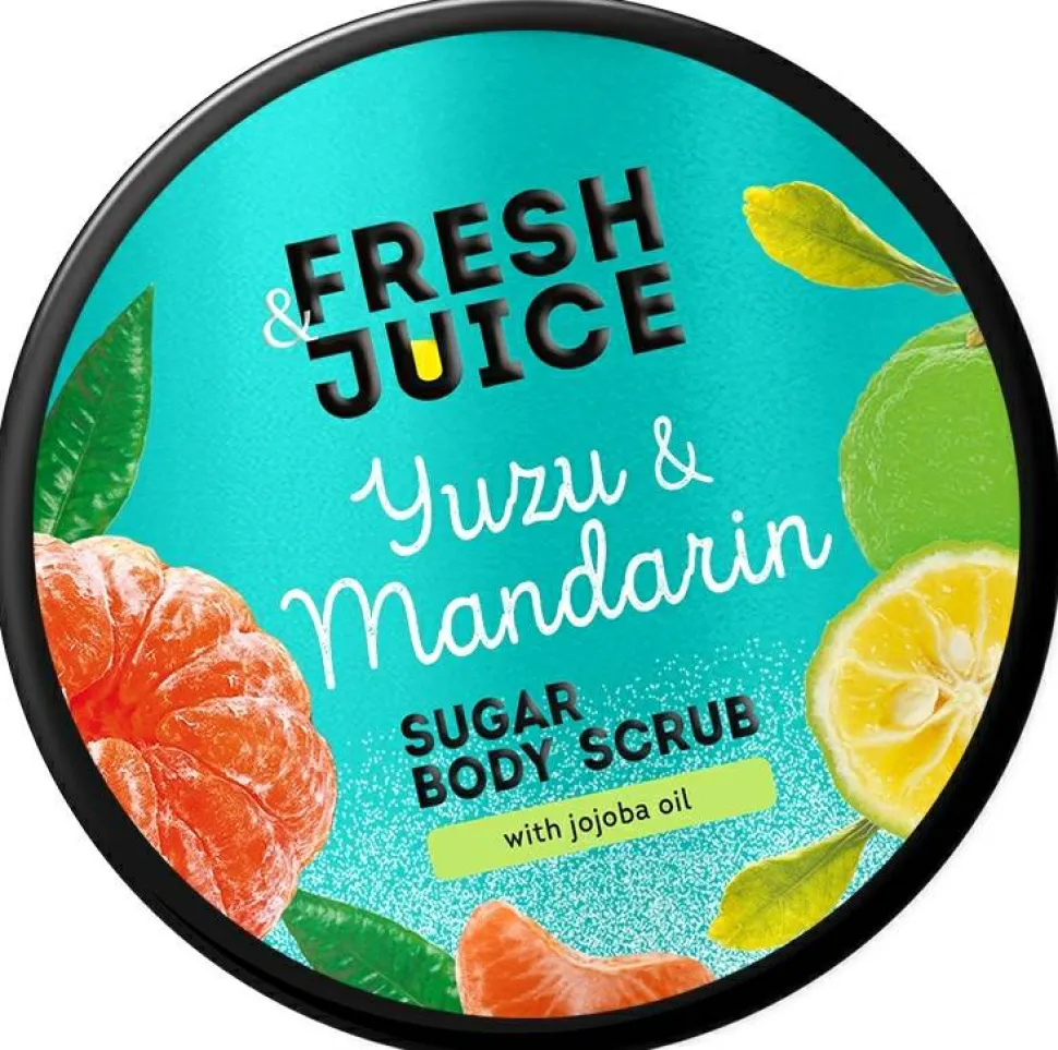 Zucker-Körperpeeling „Yuzu und Mandarine“